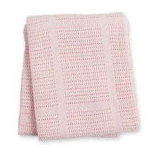 Load image into Gallery viewer, Lulujo Cellular Blanket - Pink