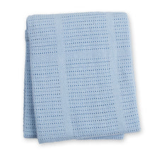 Load image into Gallery viewer, Lulujo Cellular Blankets - Blue
