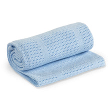Load image into Gallery viewer, Lulujo Cellular Blankets - Blue