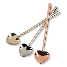 Load image into Gallery viewer, Sweet Heart Spoon, Rose Gold