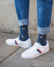 Load image into Gallery viewer, Hipster Cats Mens Bamboo Socks