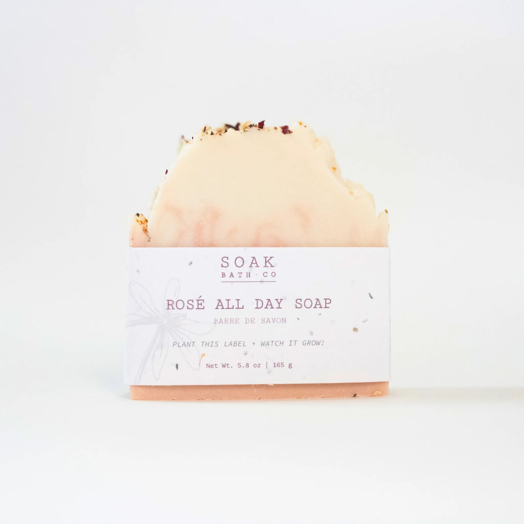 Rose All Day Soap: SOAK Bath Co.