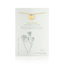 Load image into Gallery viewer, Birth Flower Necklace