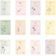 Load image into Gallery viewer, Birth Flower Necklace