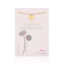 Load image into Gallery viewer, Birth Flower Necklace