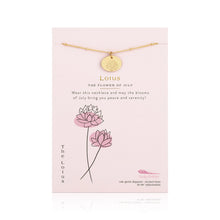 Load image into Gallery viewer, Birth Flower Necklace
