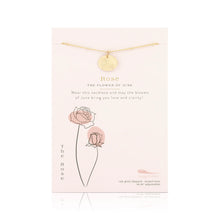Load image into Gallery viewer, Birth Flower Necklace