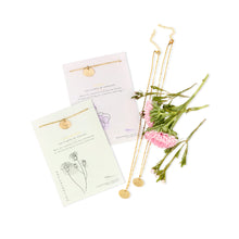 Load image into Gallery viewer, Birth Flower Necklace