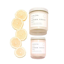 Load image into Gallery viewer, Lemon Fresh Soy Candle