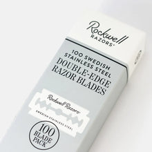 Load image into Gallery viewer, Rockwell Razors Double-Edge Razor Blades, 100 pack