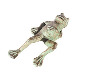 Napping Frog Figurine