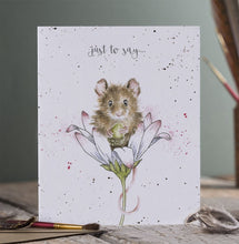 Load image into Gallery viewer, Mouse Wishes Card