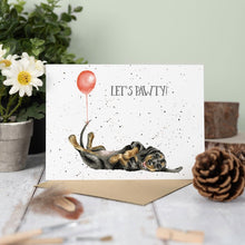 Load image into Gallery viewer, Let's Pawty Birthday Card