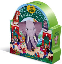 Load image into Gallery viewer, Crocodile Creek Day at The Zoo Puzzle Age 4+