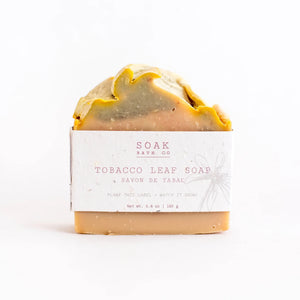 Tobacco Leaf Soap: SOAK Bath Co