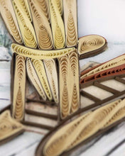 Load image into Gallery viewer, Adirondack Quilling Card