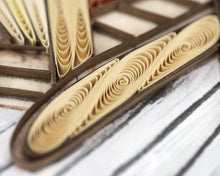 Load image into Gallery viewer, Adirondack Quilling Card