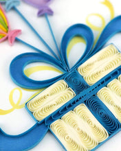 Load image into Gallery viewer, Balloon Surprise Birthday Quilling Card
