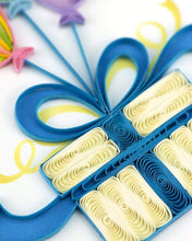 Load image into Gallery viewer, Balloon Surprise Birthday Quilling Card