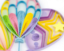 Load image into Gallery viewer, Balloon Surprise Birthday Quilling Card