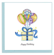 Load image into Gallery viewer, Balloon Surprise Birthday Quilling Card