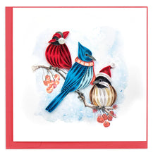 Load image into Gallery viewer, Snowbirds Quilling Card