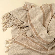 Load image into Gallery viewer, Tulum Striped Throw, Clay
