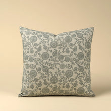 Load image into Gallery viewer, Pomegranate Pillow, Slate Blue
