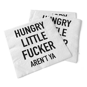 Hungry Little Fucker Cocktail Napkin