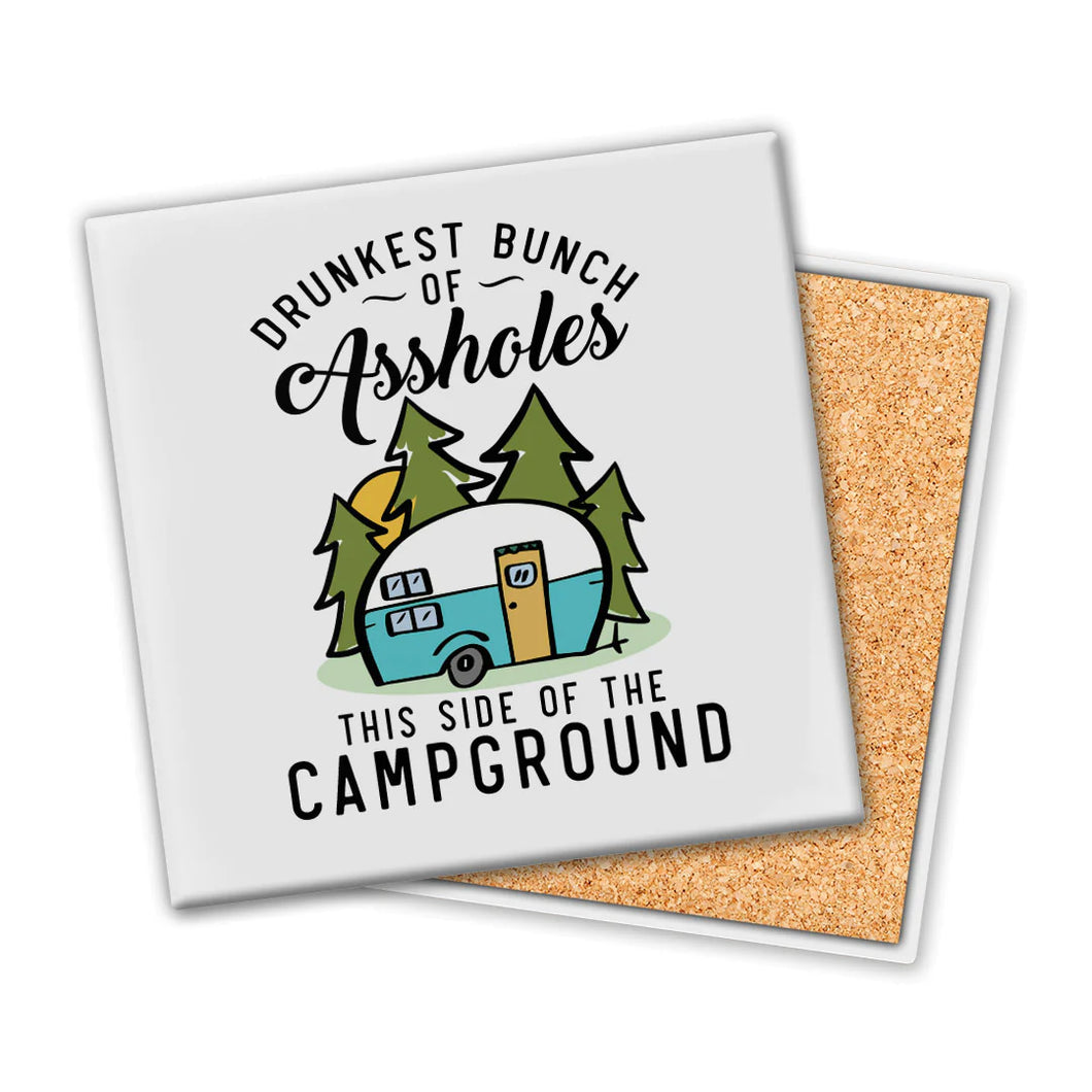 Drunkest Bunch Coaster