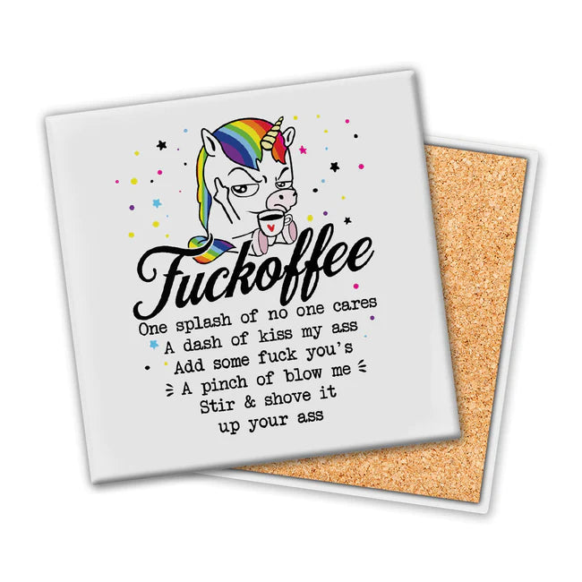 Fuckoffee Coaster