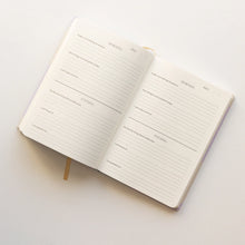 Load image into Gallery viewer, Be Mindful Fabric Journal
