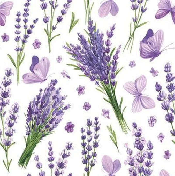 Lavender Lunch Napkin