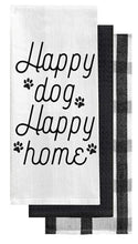 Load image into Gallery viewer, Happy Dog Happy Home Tea Towel Set
