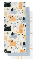 Load image into Gallery viewer, Dog Printed Tea Towel Set
