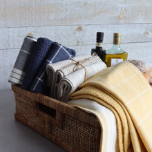 Load image into Gallery viewer, Stonewash Navy Tea Towel
