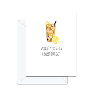 Best-Tea Birthday Card