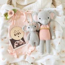 Load image into Gallery viewer, Cuddle + Kind Baby Elephant (Blush Floral)
