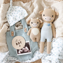 Load image into Gallery viewer, Cuddle + Kind Asher the Cow, Little 13&quot;
