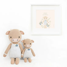 Load image into Gallery viewer, Cuddle + Kind Asher the Cow, Little 13&quot;
