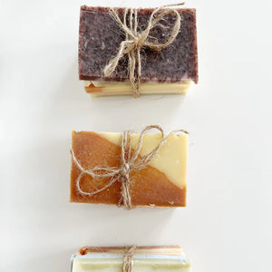 Soap Sample Stacks by SOAK Bath Co