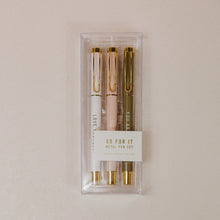Load image into Gallery viewer, Go For It Pen Set
