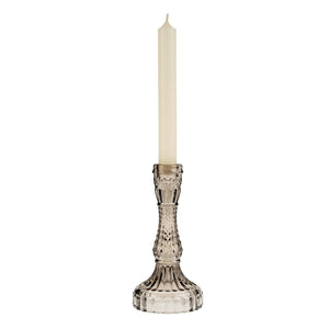 Plazzo Candle Holder, Grey