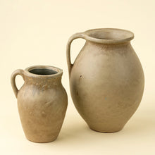 Load image into Gallery viewer, Rhodes Pitcher Vase, Large, Reactive Brown
