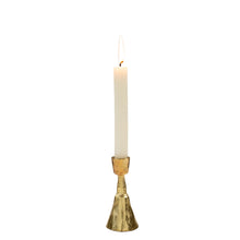 Load image into Gallery viewer, Zora Forged Candlestick, Gold
