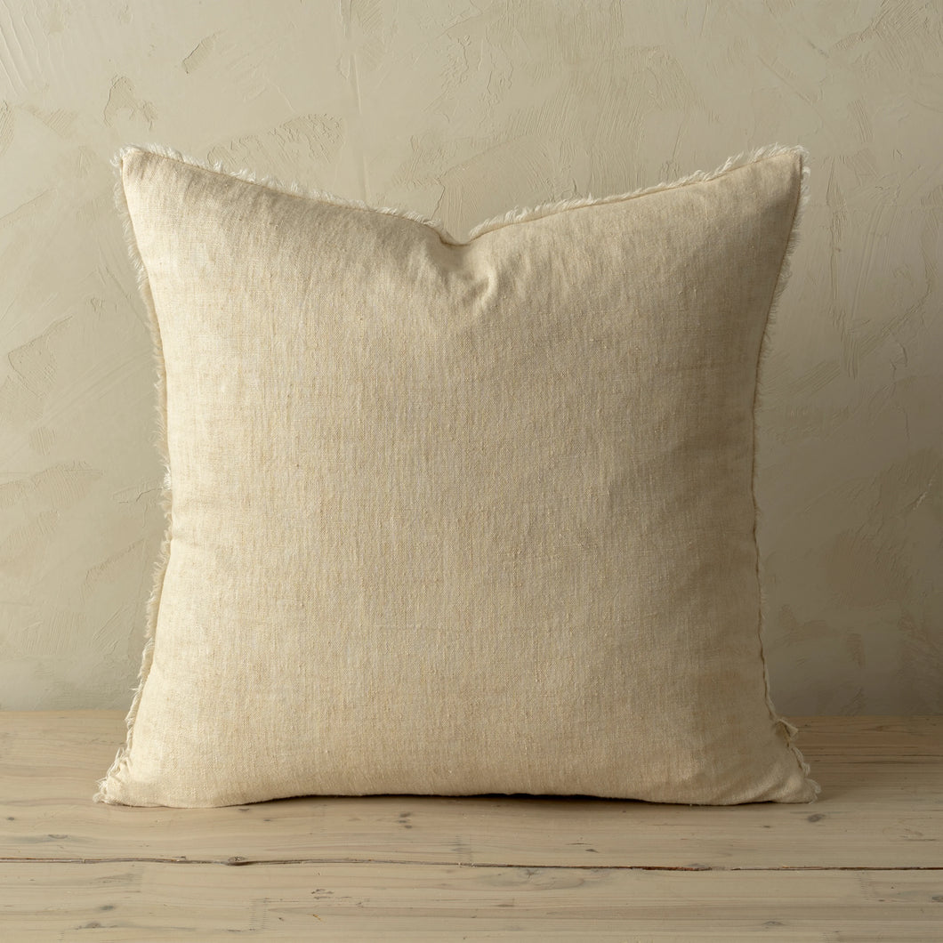 Pampas Lina Linen Cushion, 20 x 20