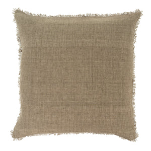 Lina Linen Cushion, Mink