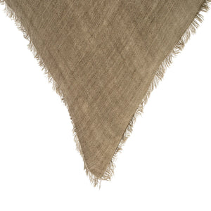 Lina Linen Cushion, Mink
