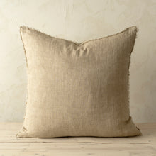 Load image into Gallery viewer, Lina Linen Cushion, Dune, 24 x 24"
