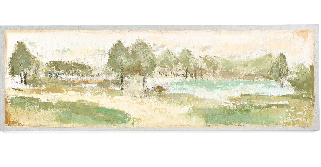 Fields Landscape Oil Painting